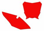 Fonds de plaque rouge