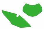 Fonds de plaque vert