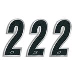  Racing Numbers - 15x7 cm Nummern