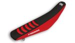 Housse de selle Double Grip 3 noir/rouge