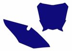 Fonds de plaque bleu