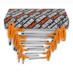 Clés Allen Jeu 8 poignée en T