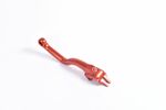 Leviers de frein et d'embrayage MX 14cm rouge