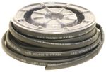 Connectique Bobine de gaine thermoretractable noir Ø24,5mm 3m