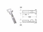 Connectique Cosse femelle série 090 SMTO Ø0,85mm²/1,25mm² - 50pcs