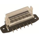 Connectique Porte-fusible entrée latérale 6 voies