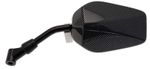  F1 universal M8 x 1 25 - Carbon Look (1pc) Rearview mirror