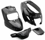 Kit plastiques carénages 4 pièces noir