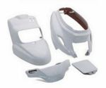 Kit plastiques carénages 4 pièces blanc