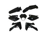 OEM Typ Schwarz Plastik-Set