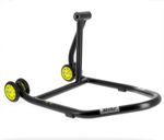  Home Track Right Single Arm Matt Black Yellow Wheels Stand