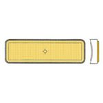 Feux Side Reflector Yellow