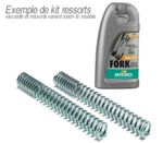 Ressorts de fourche tarage progressif avec huile de fourche MOTOREX