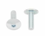  Vis hoved med flad top M6x1x20mm 10 stk. Skruesæt
