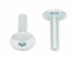 Kit de Parafusos Vis cabeça chata arredondada M5x0,80x20mm 10 peças