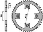  Steel Standard Rear 520 Sprocket