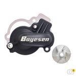  SuperCooler Wasserpumpendeckel + Impeller-Kit - Schwarz Kit Wasserpumpengehäuse
