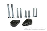 Embouts de guidon Stabilisateurs de guidon embout externe lesté 180gr noir 2pcs