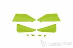  Sabre Deflector Set Yellow Hi Viz Handbeschermers