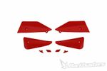  Sabre Deflector Set - Red Handbeschermers