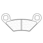 Plaquettes de freins métal fritté - 1222ATV1