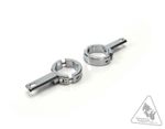  Forks Tubes Light Mount Ø39-49mm Chrome Lichten