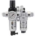 Compresseur Filtre - régulateur - lubrificateur 1/4''