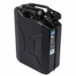 Jerrican Bidon carburant en acier noir 20L