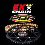  EK/PBR 520MRD7 14/50 - standaard Achtertandwiel Kettingset