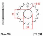 Kit chaine JT 520H 14/40 - couronne standard