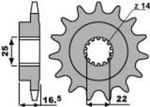 Kit chaine PBR 525 ZVX3 - 15/38 - 102 Couronne acier renforcé