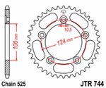 Kit chaine JT 525 SRX2 - 14/39 - 98 Couronne acier standard