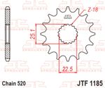Kit chaine JT 520 MVXZ2 - 17/41 - 102 Couronne acier standard