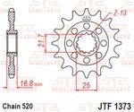 Kit chaine JT 520 MVXZ2 - 16/39 - 114 Couronne acier standard