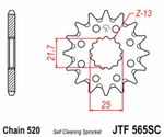 Kit chaine JT 520 SRX2 - 13/40 - 92 Couronne acier standard