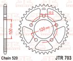  JT 520 SRX2 - 15/42 - 120 Teräskruunu standard Ketjusetti