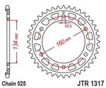 Kit chaine JT 525 MVXZ2 - 16/43 - 120 Couronne acier standard