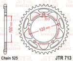 Kit chaine JT 525MVXZ2 16/41 - 110 couronne standard