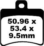  Organische basis Remblokken