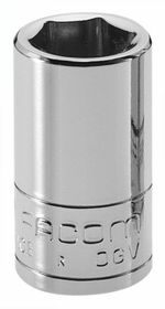  1/4" 13mm - 6 zijkanten Dop