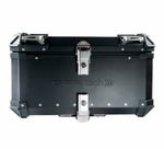  ALPI-TECH Alu - Complete with support - 55 litres - black Top case