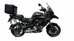  ALPI-TECH Alu - Complete with support - 35 litres - black Top case