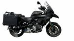  Black aluminium - the pair 38/38 L - Support included Side case