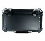  ALPI-TECH Alu - Compleet met steun - 55 liter - zwart Topkoffer