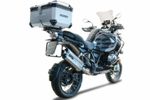  ALPI-TECH Alu - Complete with support - 55 litres Top case