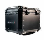  ALPI-TECH Alu - Complete with support - 35 litres - black Top case