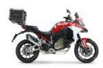  ALPI-TECH Alu - Complete with support - 35 litres - black Top case