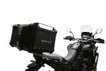  ALPI-TECH Alu - Complete with support - 35 litres - black Top case
