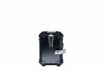  Black aluminium - the pair 38/38 L - Support included Side case