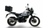  ALPI-TECH Alu - Compleet met steun - 35 liter - zwart Topkoffer